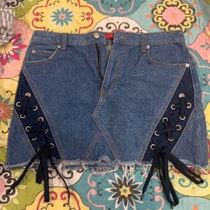 Cute Embellished mini skirt